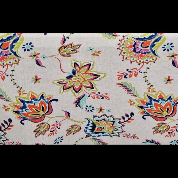 FIESTA Jacobean Carina Floral Water Repellent Indoor/Outdoor Tablecloth 60 x 84